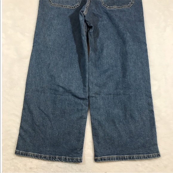 NWT LEVIS mile high cropped crop wide leg 6 jeans - Picture 10 of 16